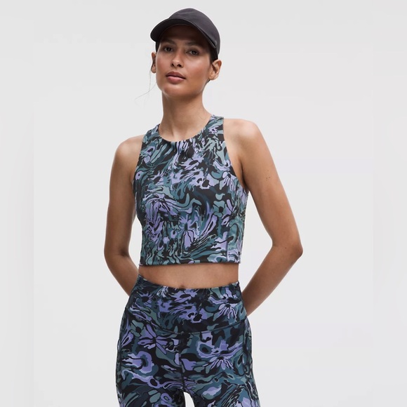 Lululemon Swift Speed Cropped Tank Top - Picture 1 of 6